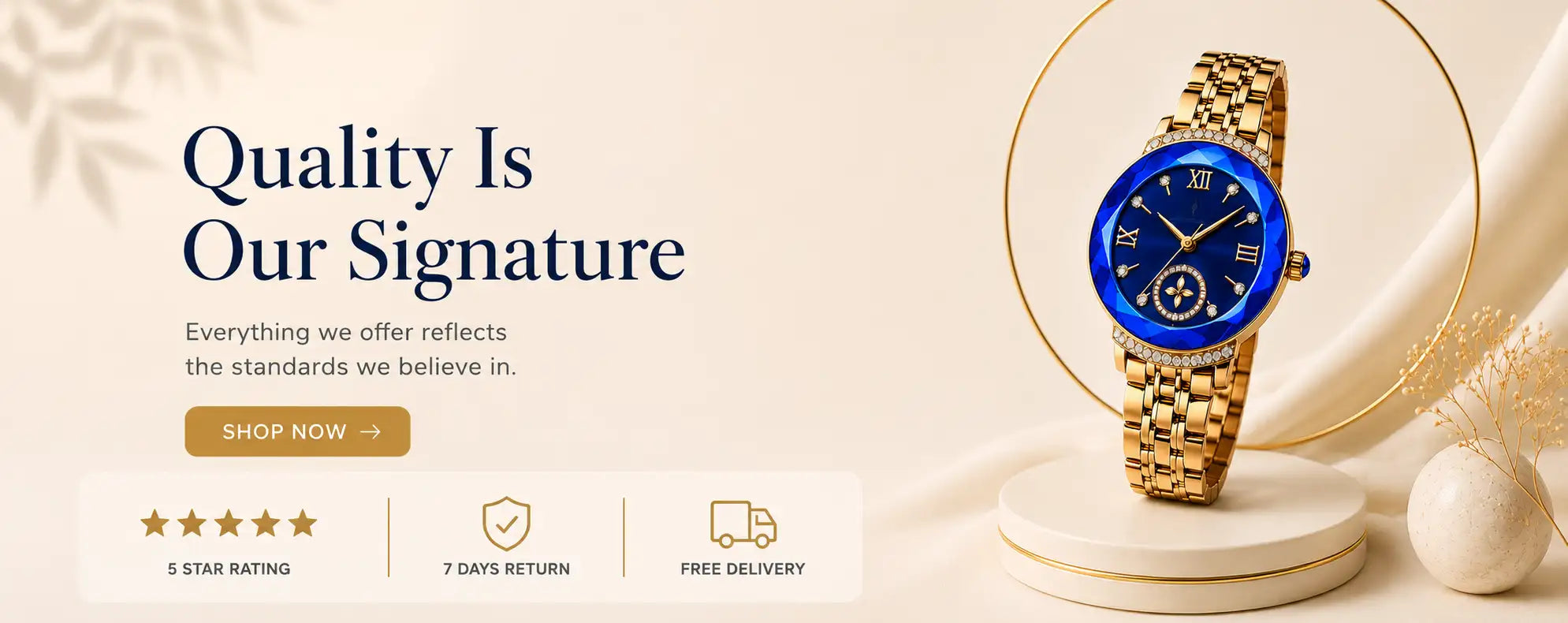 Banner slide