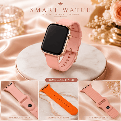 Luxury Women's Smart Watch 5-in-1 Gift Set