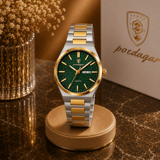 Signature Green Dial Luxury Watch for Men